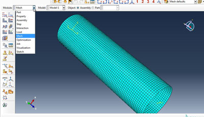اموزش شبیه سازی مواد کامپوزیت در اباکوس
